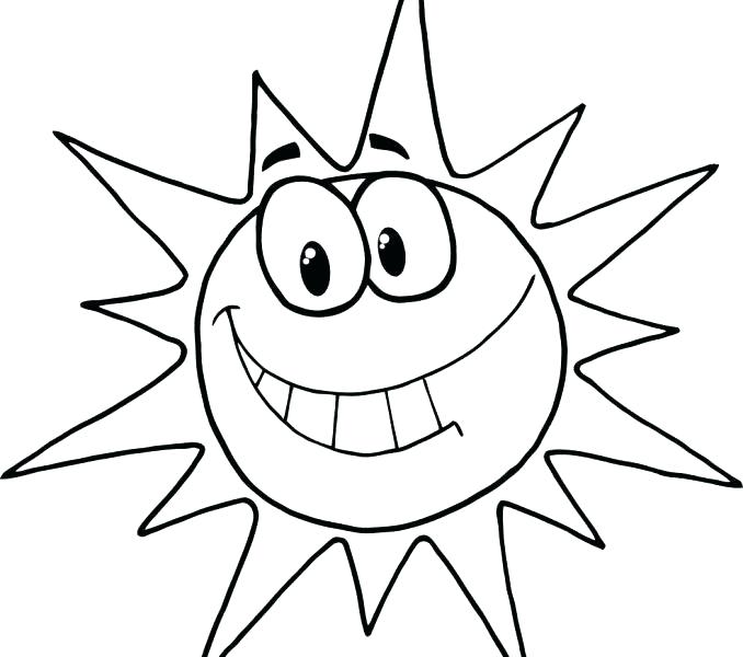 Sun And Clouds Coloring Pages at GetDrawings | Free download