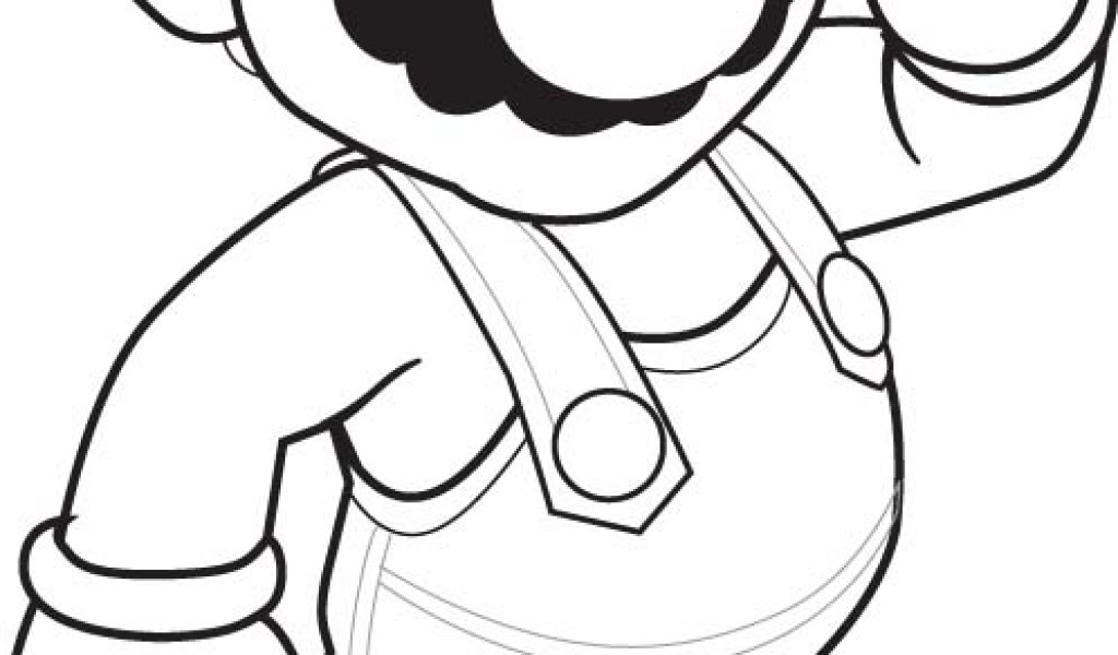 Mario Coloring Pages - Free Coloring Pages