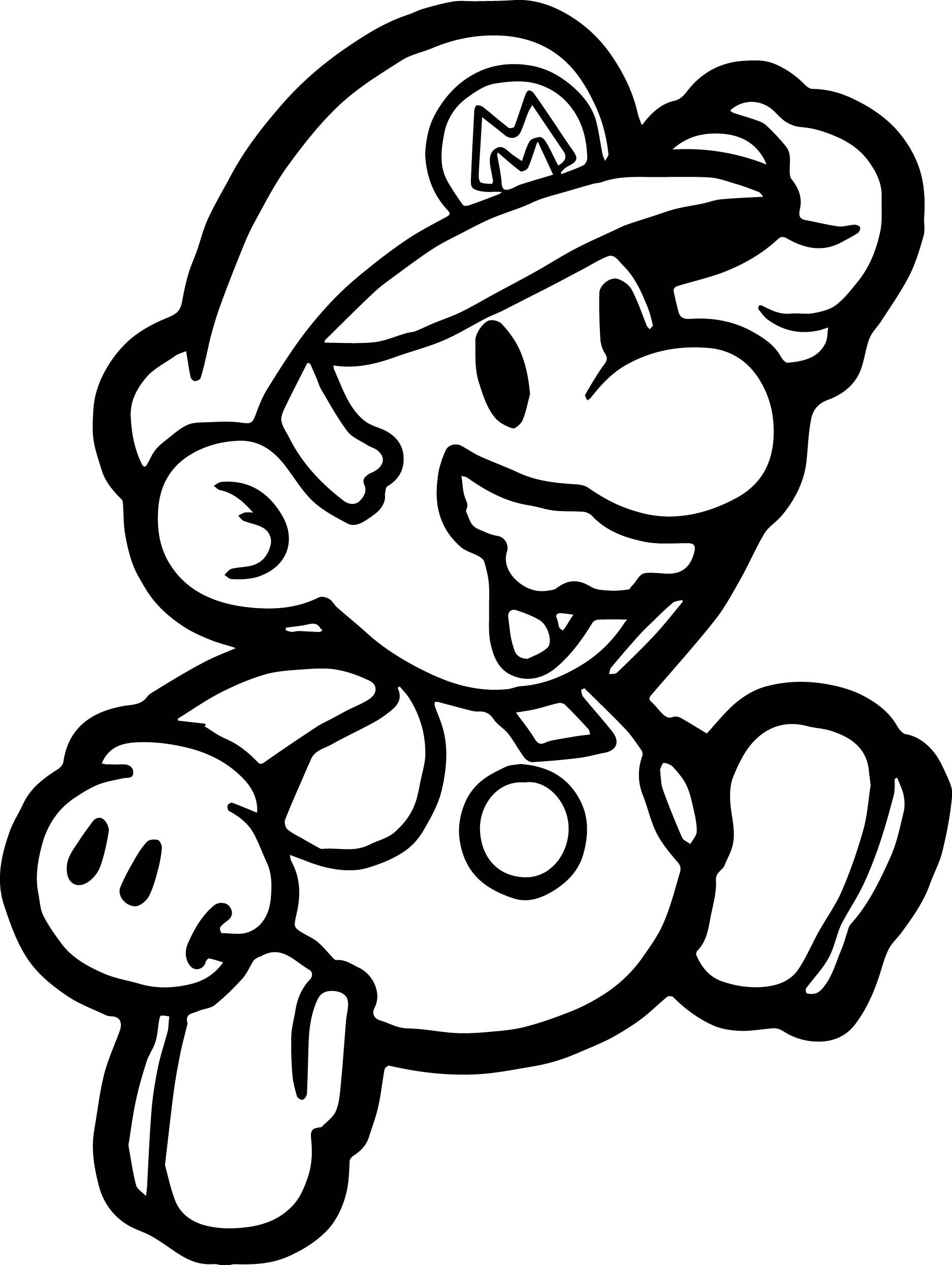 Super Paper Mario Coloring Pages at GetDrawings Free download