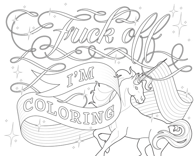 Featured image of post Free Printable Coloring Pages For Adults Only Swear Words Pdf / They can be fun and funny sometimes.
