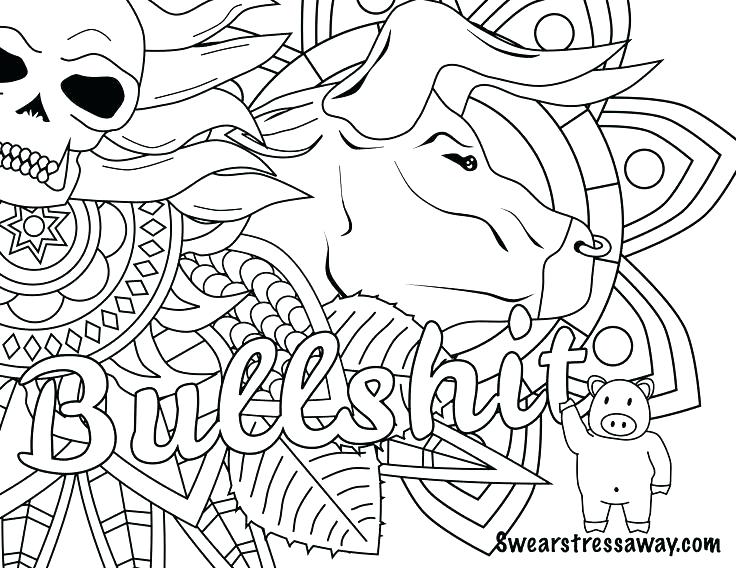 Featured image of post Free Printable Coloring Book Pages For Adults Swear Words / So here are several significant things you will need for the free printable coloring pages for adults swear words.