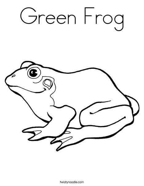 Sweet Frog Coloring Pages At Getdrawings Free Download