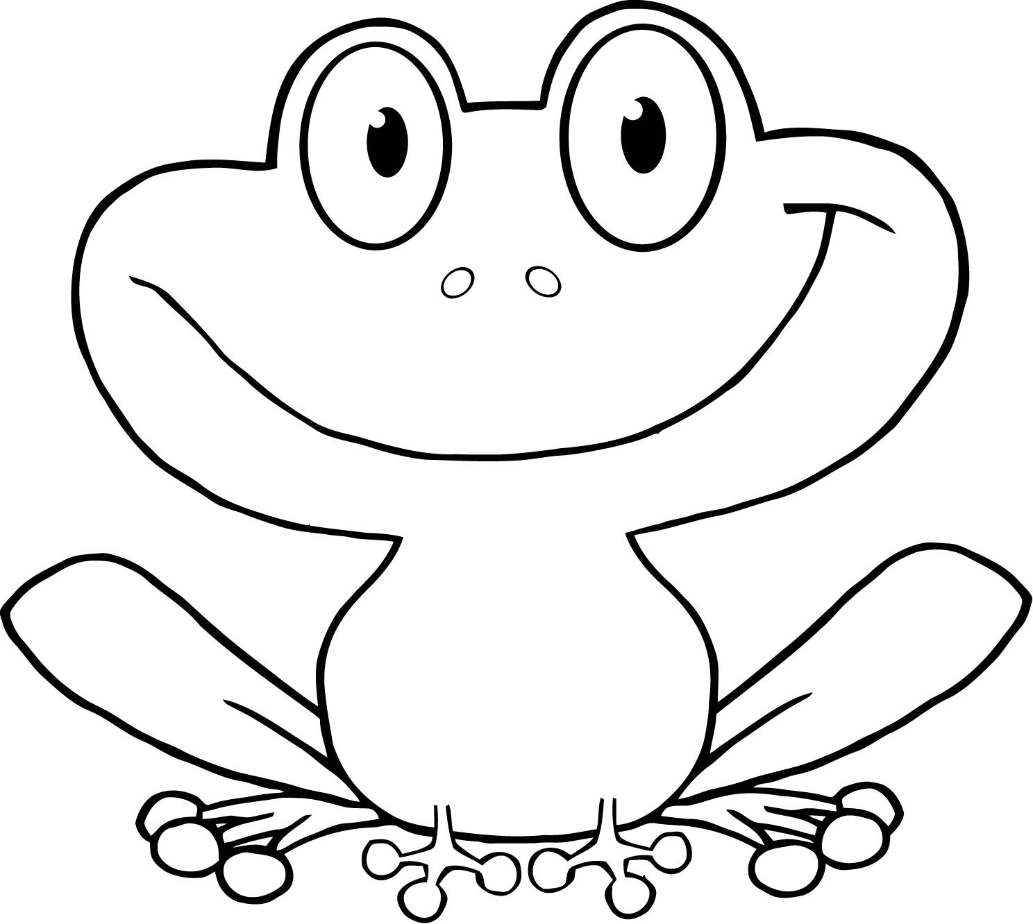 Sweet Frog Coloring Pages At Getdrawings Free Download