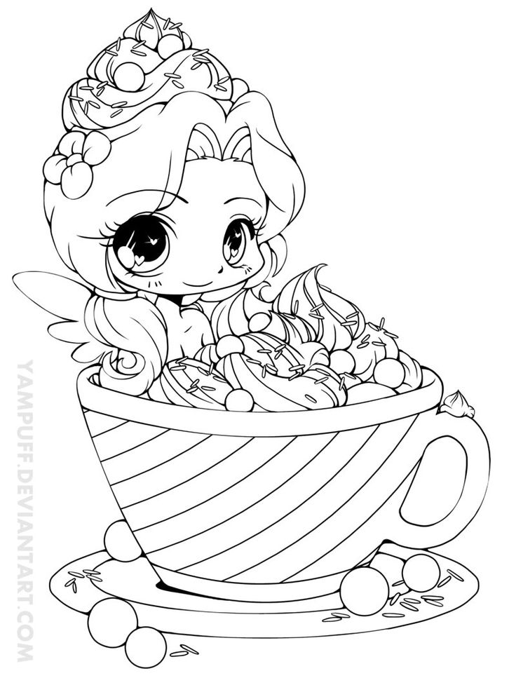 Sweets Coloring Pages At Getdrawings Free Download