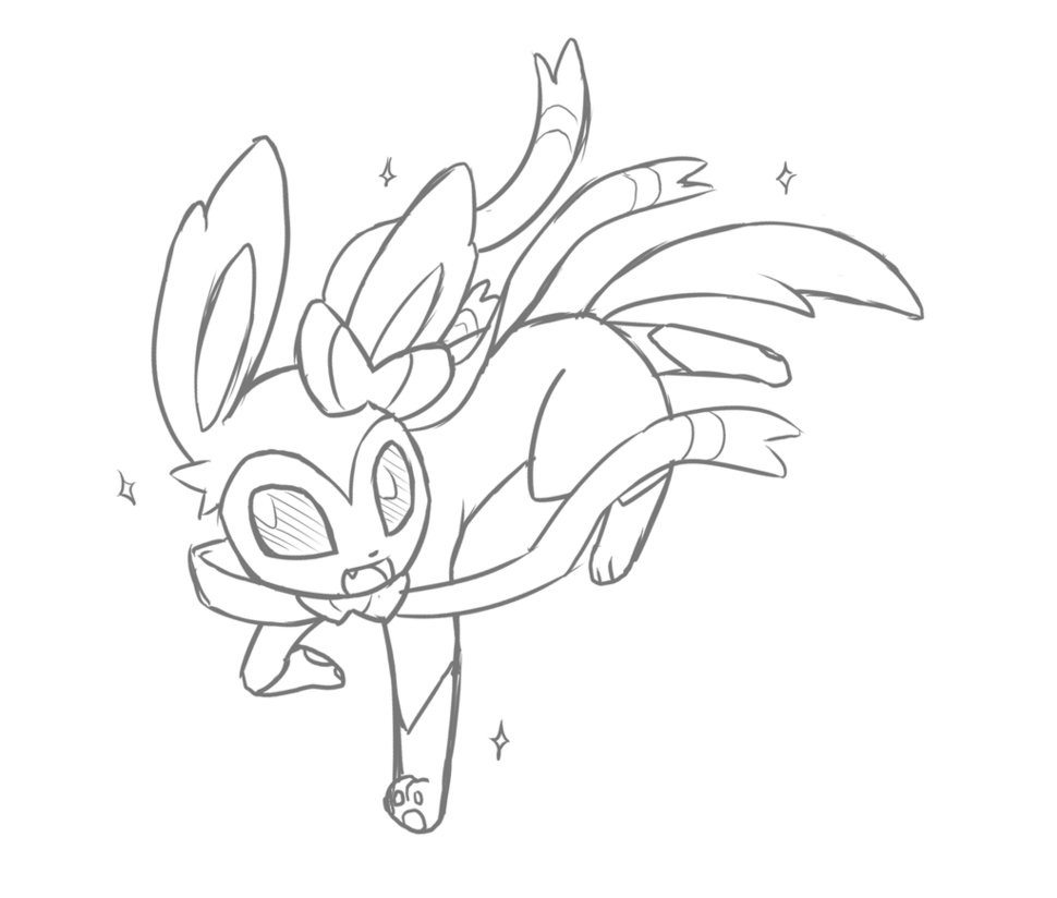 The Best Free Sylveon Coloring Page Images Download From 112 Free