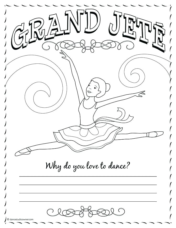 Tap Dance Coloring Pages At Getdrawings Free Download