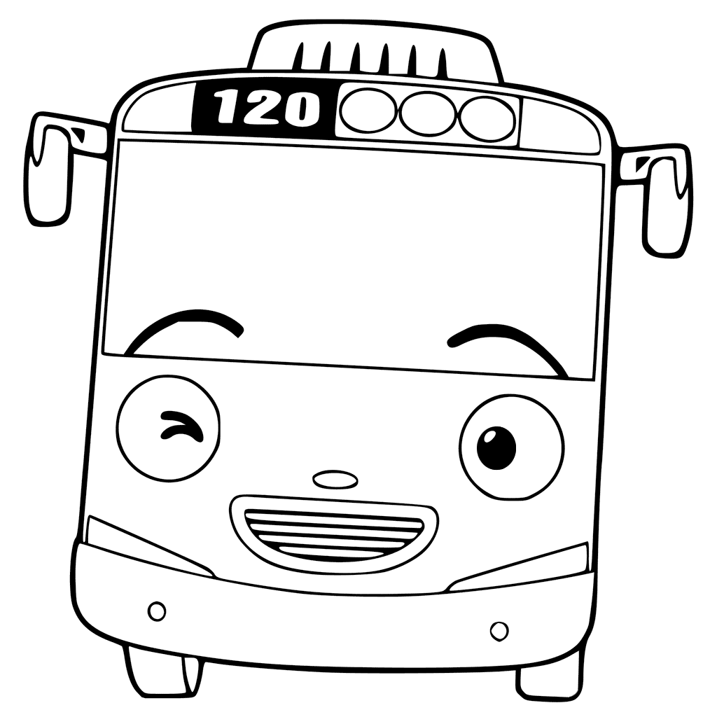 tayo coloring pages 29