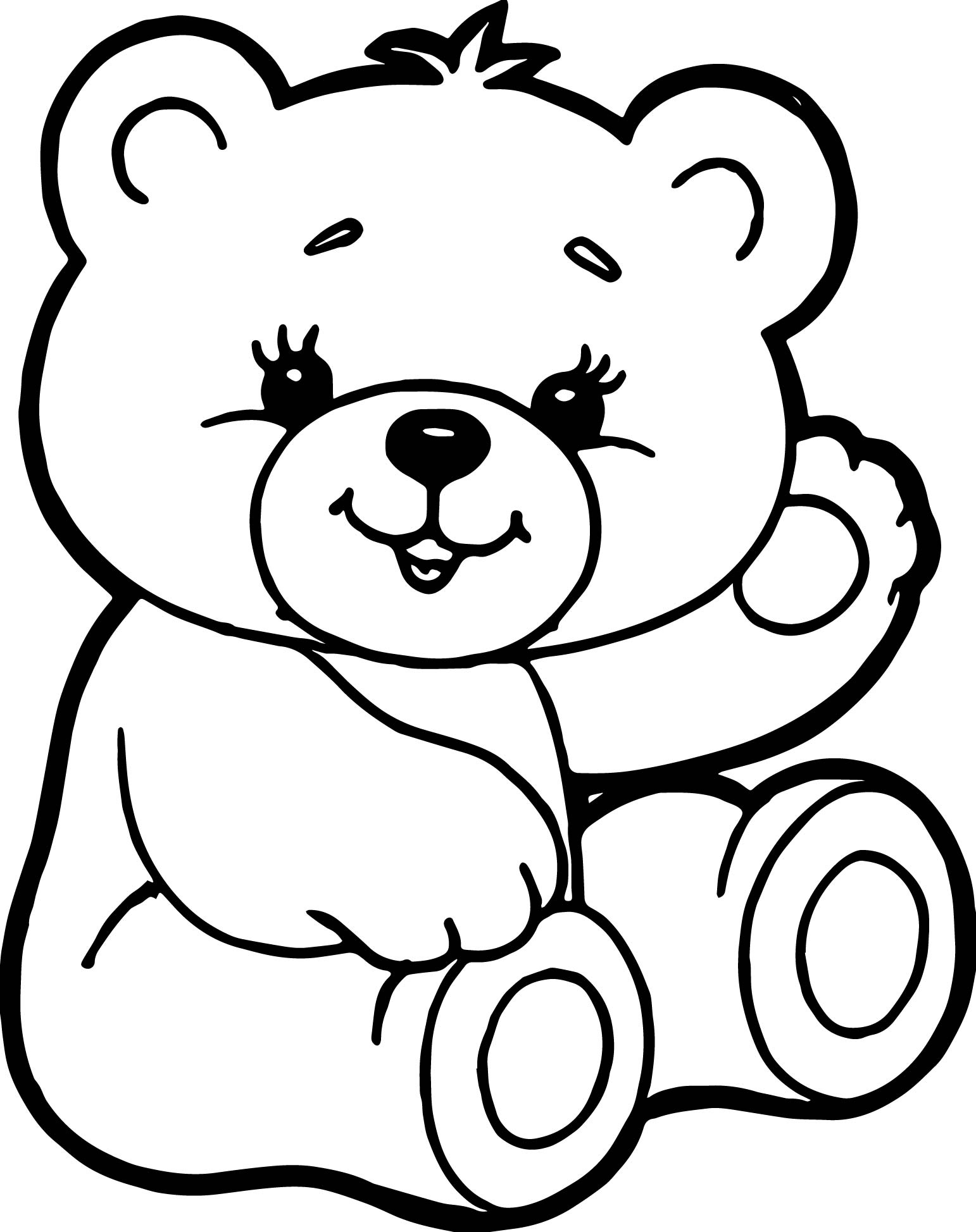 Teddy Bear Free Printable