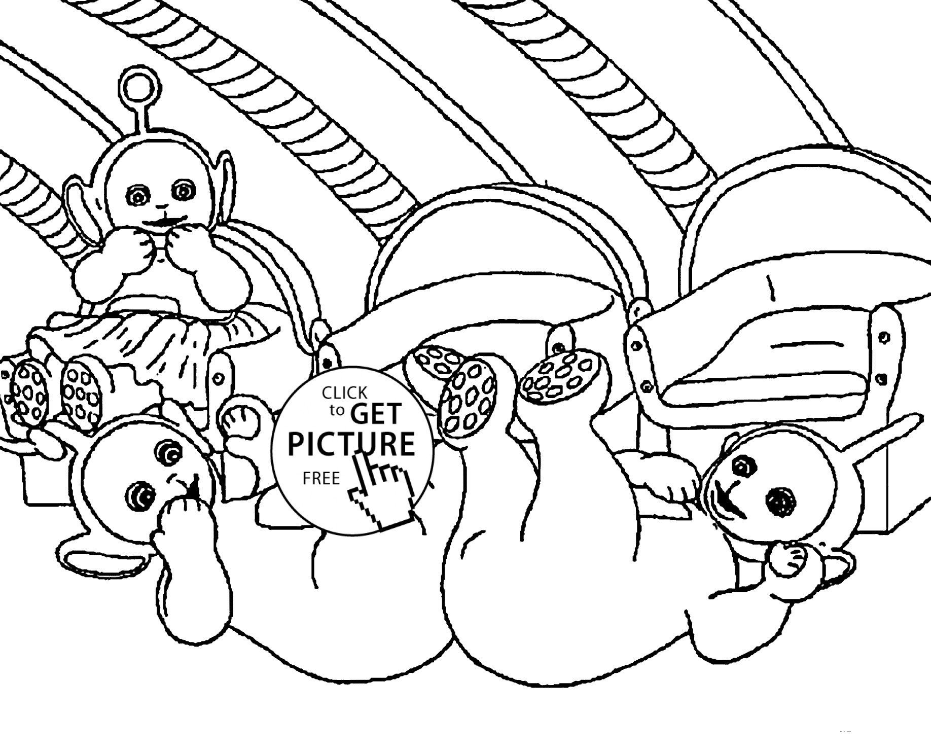 Teletubbies Coloring Pages at GetDrawings | Free download