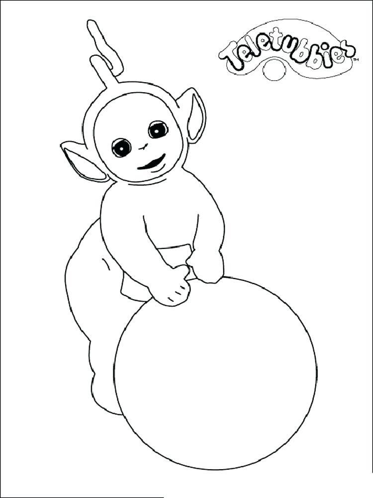 Teletubbies Po Coloring Pages at GetDrawings | Free download