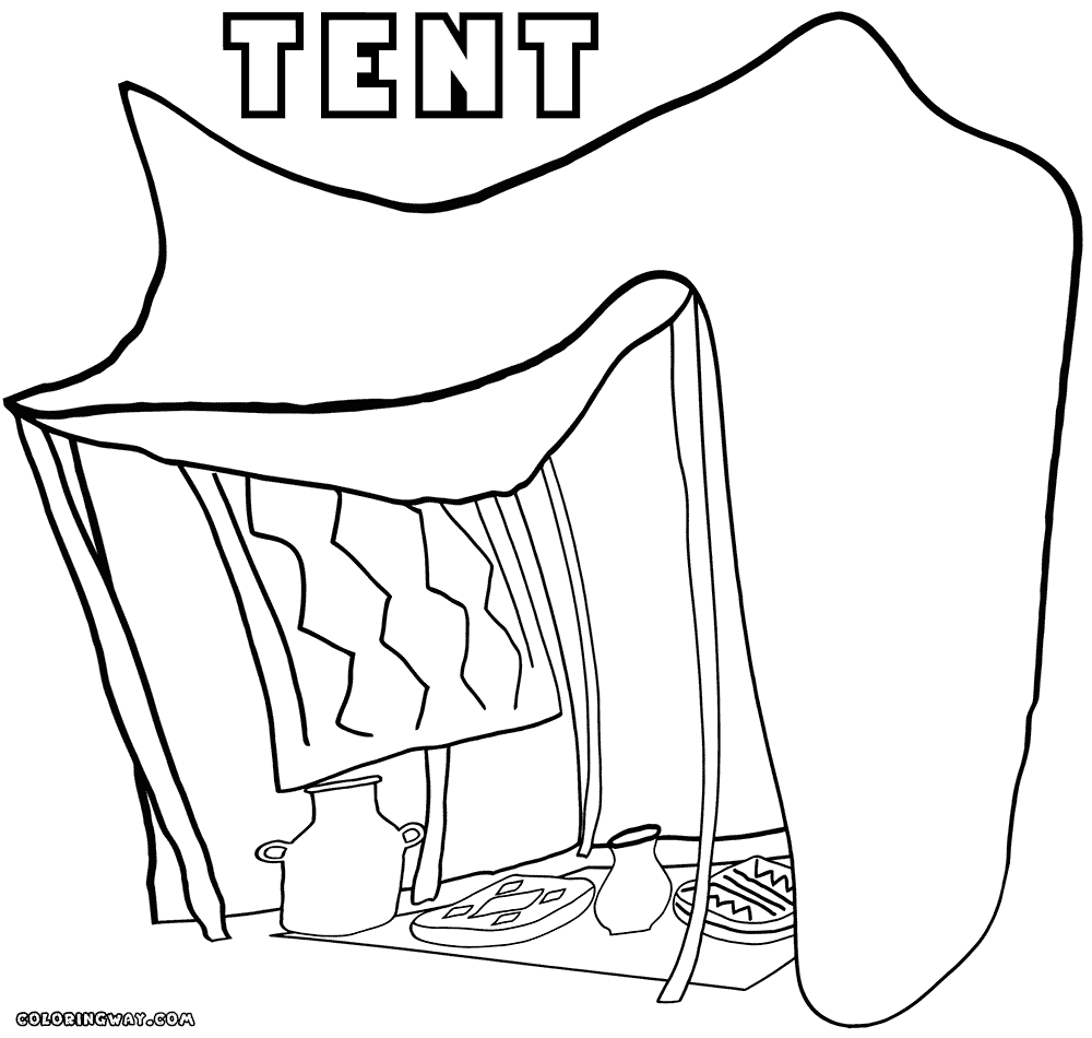 1000x950 Tent Coloring Page Collections Free Coloring Pages.