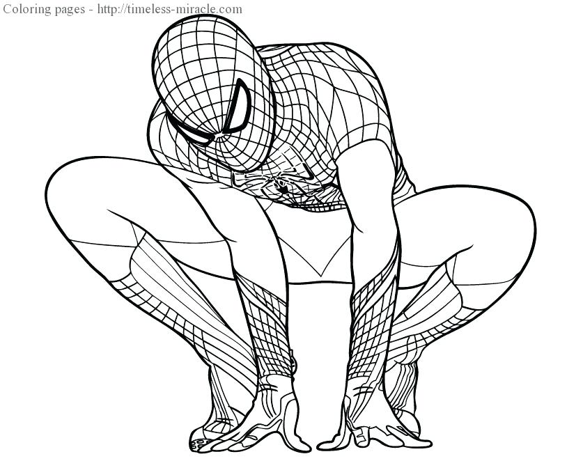 The Amazing Spiderman Coloring Pages at GetDrawings   Free download