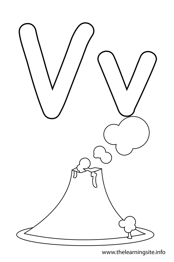 The Letter V Coloring Pages at GetDrawings | Free download