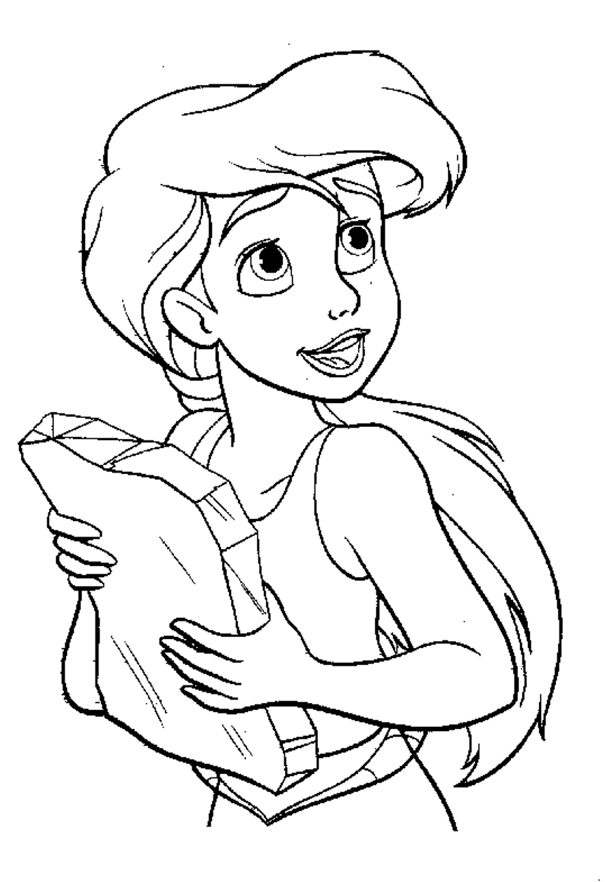 The Little Mermaid 2 Coloring Pages at GetDrawings Free