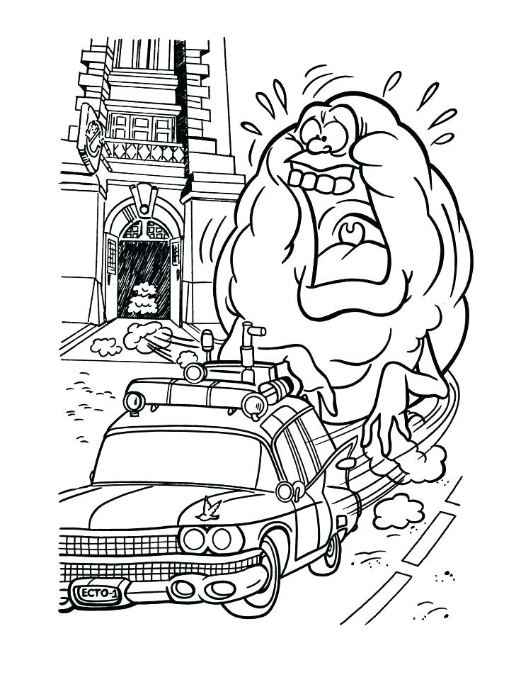 The Real Ghostbusters Coloring Pages At Getdrawings Free Download