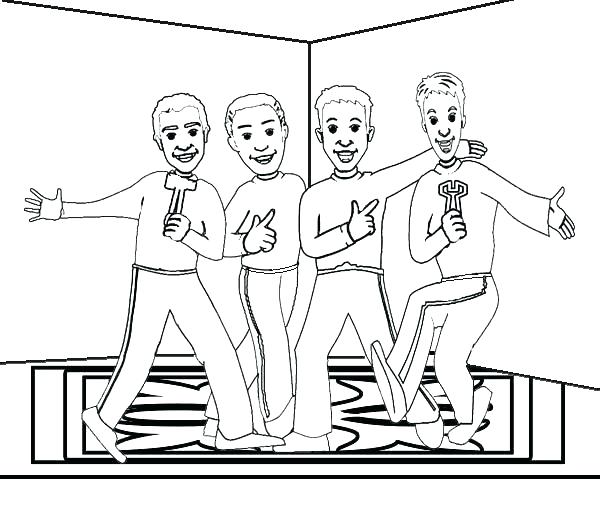 The Wiggles Coloring Pages at GetDrawings | Free download
