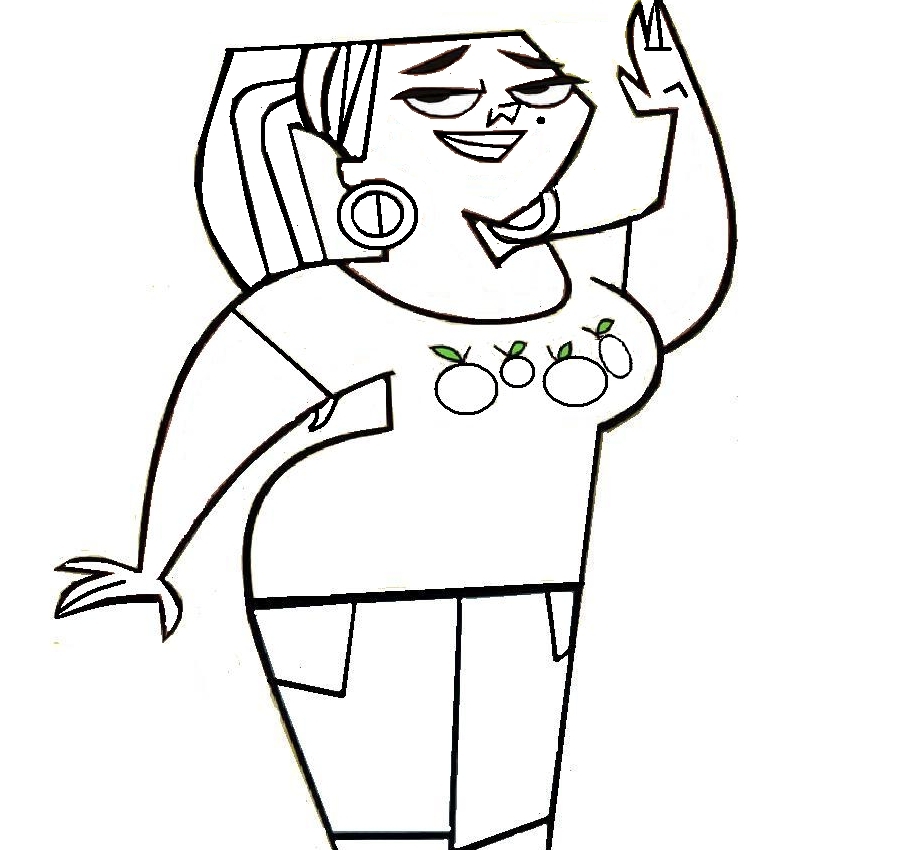 923x850 Total Drama Island Coloring Pages.