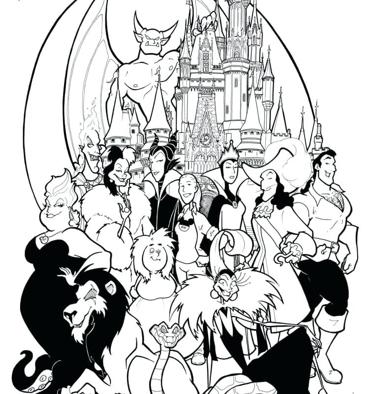 The best free Disneyland coloring page images. Download from 127 free
