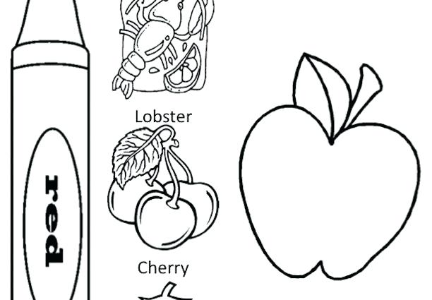 Things That Are Red Coloring Pages at GetDrawings | Free download