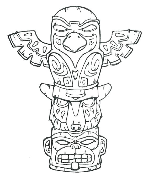 Build Your Own Totem Pole Printable Templates