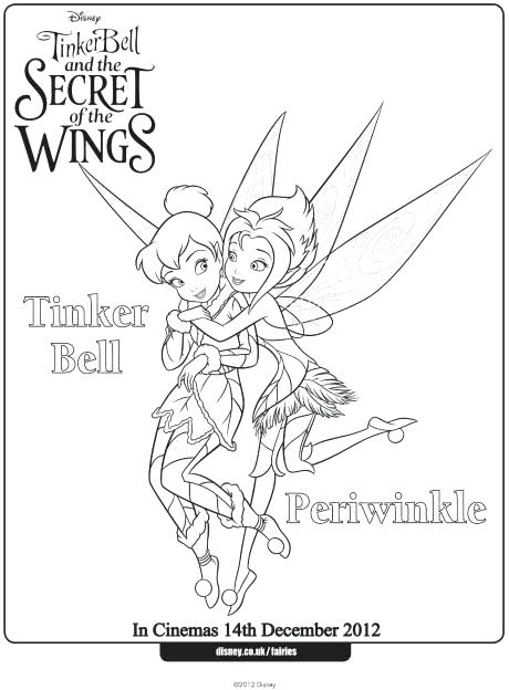 Tinkerbelll Coloring Pages at GetDrawings | Free download