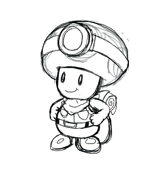 Toad Coloring Pages At Getdrawings Free Download