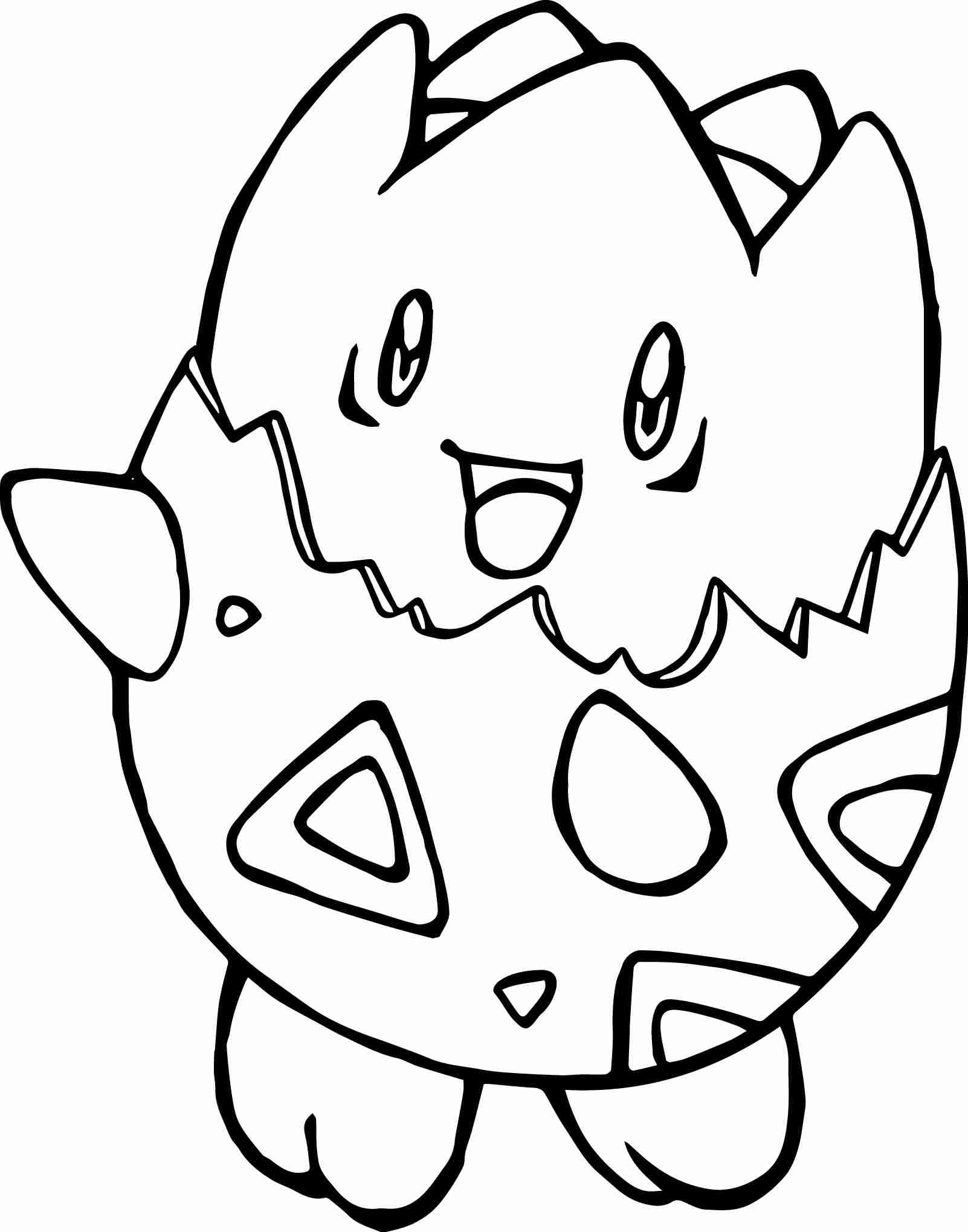 The best free Togepi coloring page images. Download from 35 free