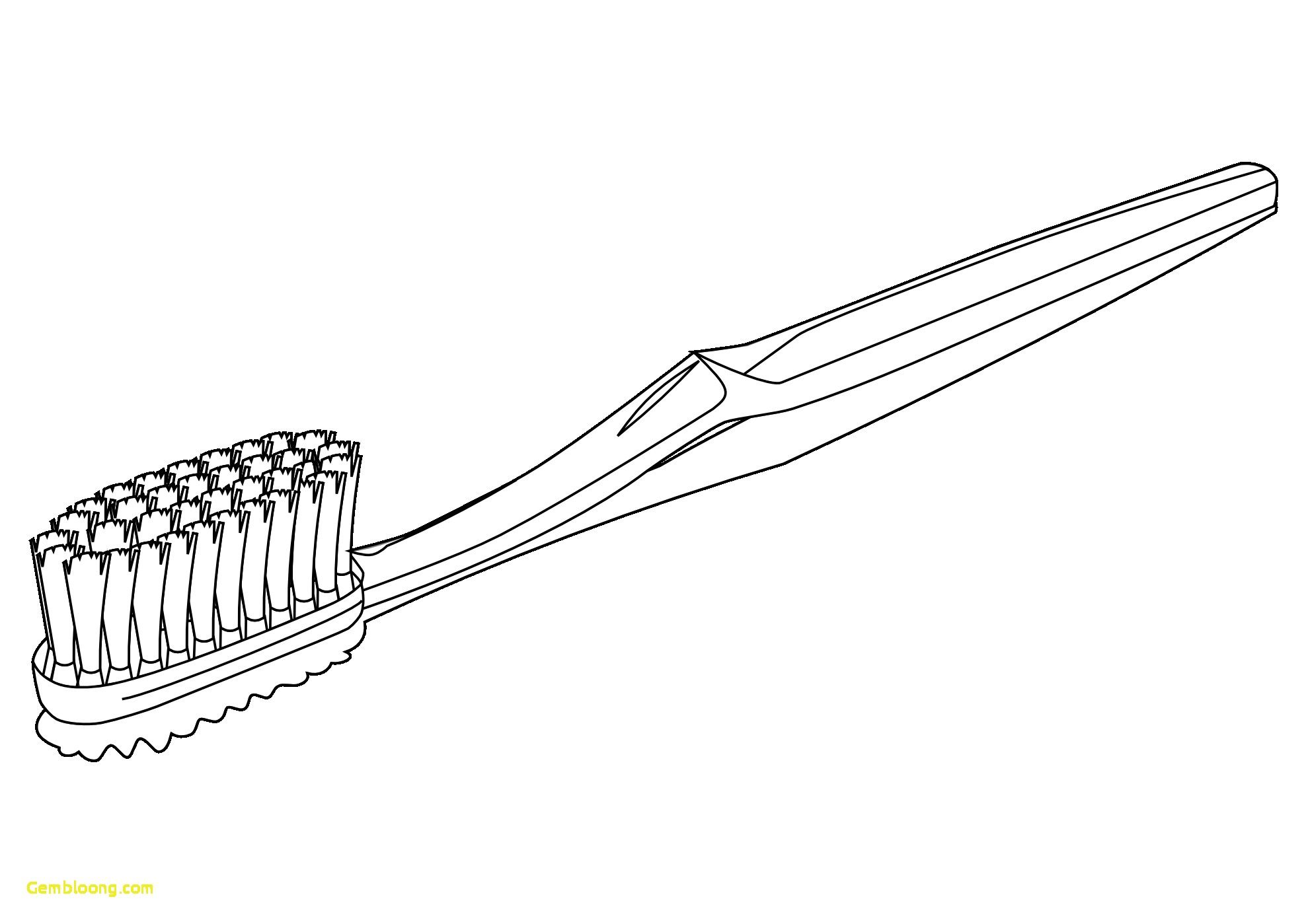 Toothbrush Coloring Page At GetDrawings Free Download