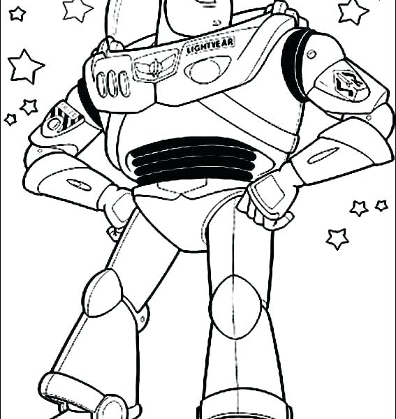 567x600 Toy Story Color Pages Toy Story Printable Coloring Pages Buzz.
