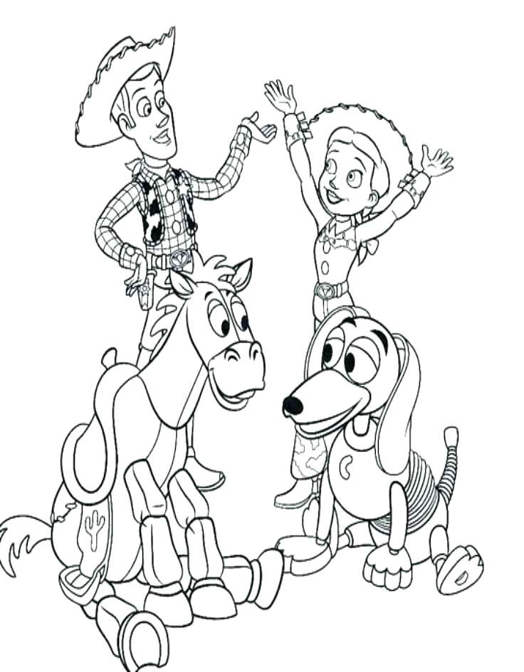 10 Toy Story Christmas Coloring Pages for Festive Holiday Fun