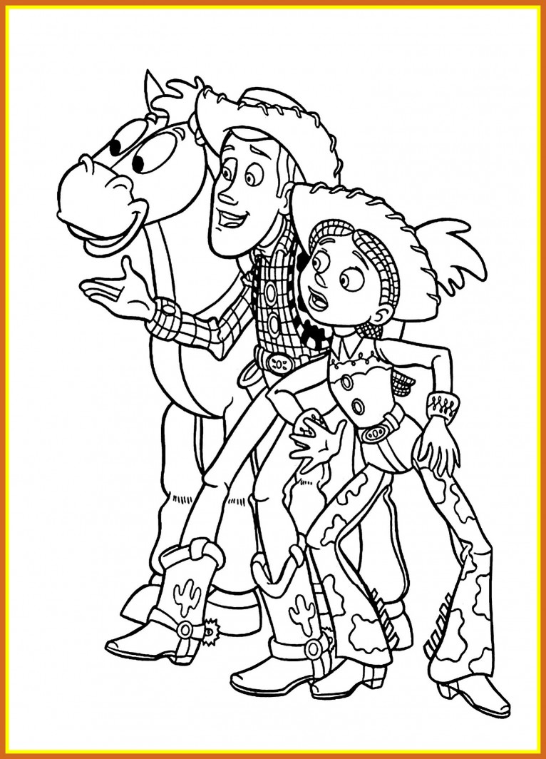 Toy Story Slinky Dog Coloring Pages at GetDrawings | Free download