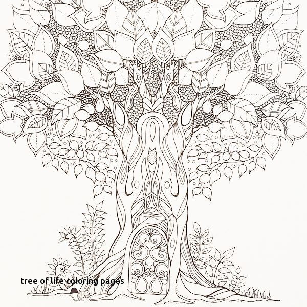 Free Printable Tree Of Life Coloring Pages For Adults / Free Printable