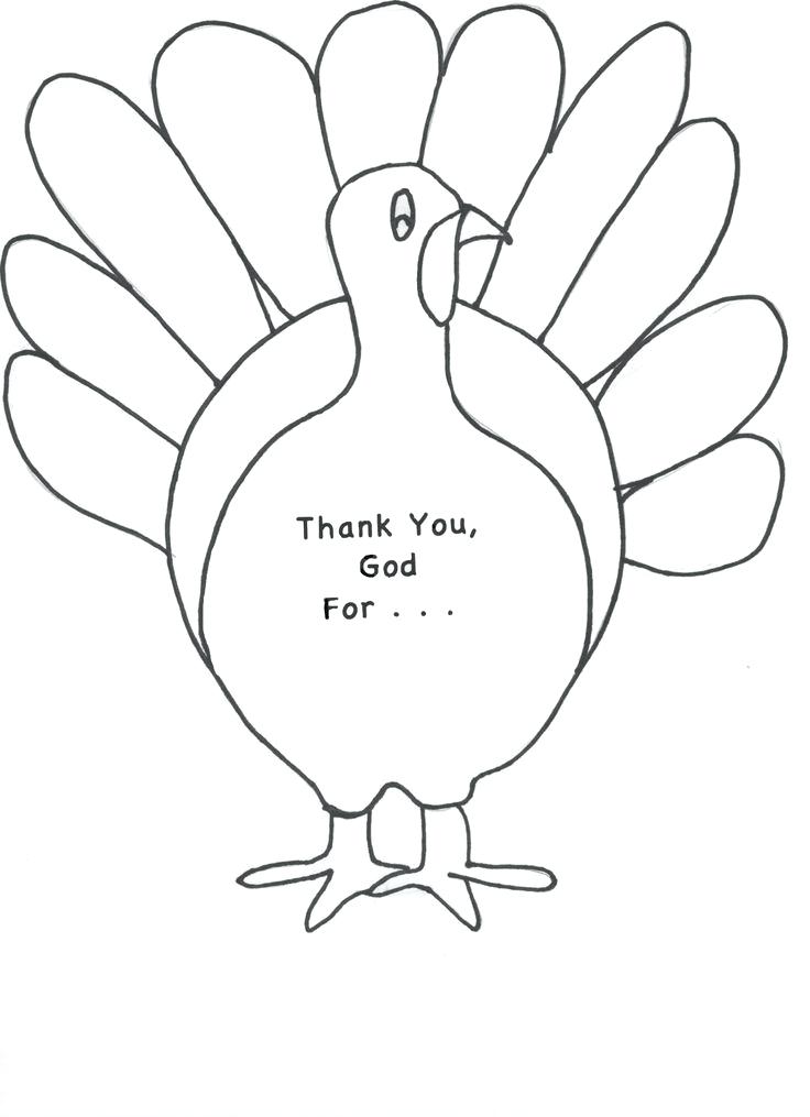 Turkey Body Coloring Page At GetDrawings Free Download