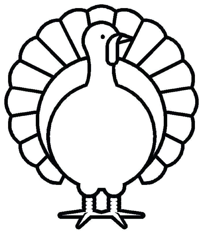 Turkey Body Coloring Page at GetDrawings | Free download