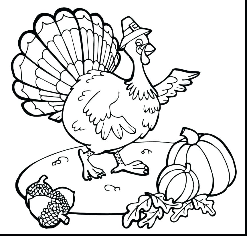 Turkey Face Coloring Page At GetDrawings Free Download