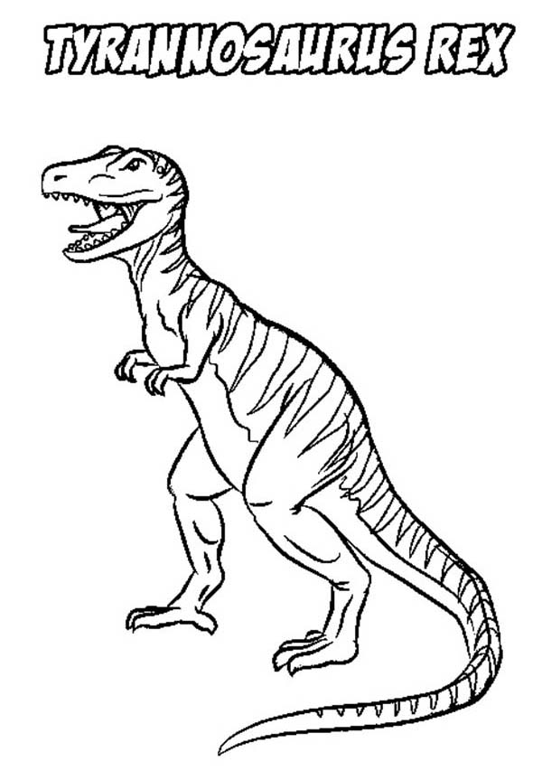 tyrannosaurus rex coloring pictures