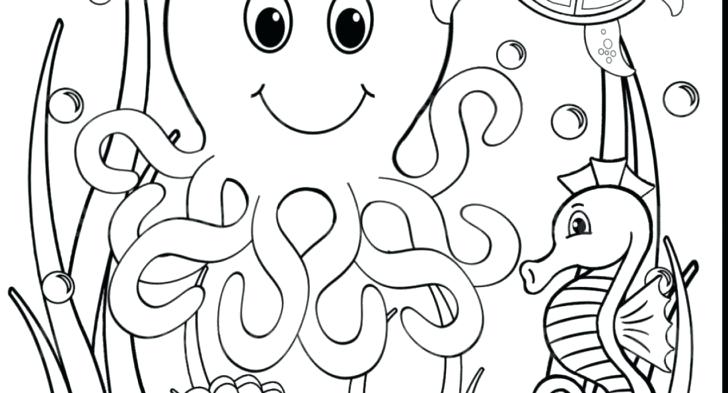 Under The Sea Animals Coloring Pages at GetDrawings | Free download