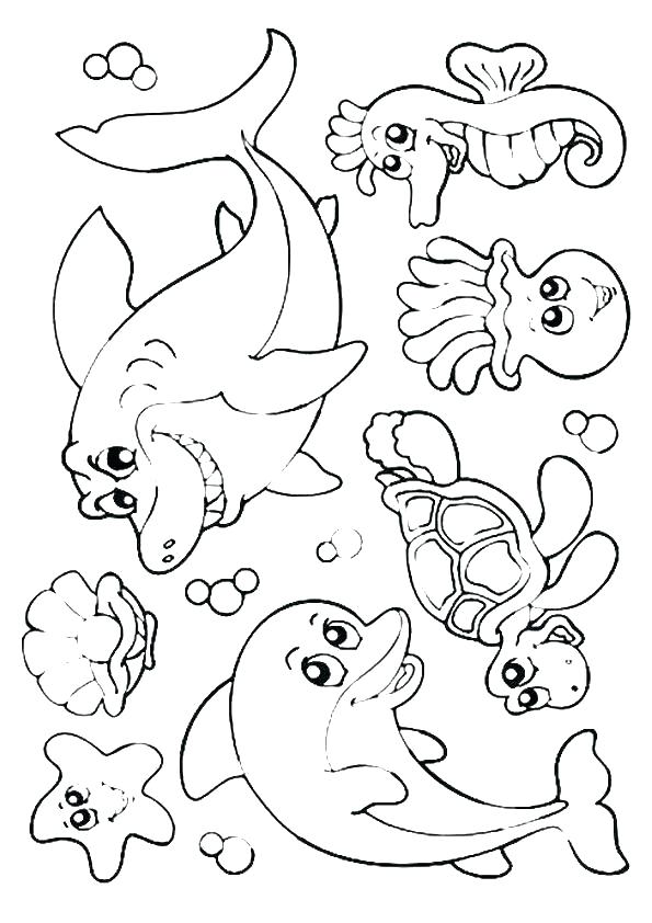 Under The Sea Printable Coloring Pages at GetDrawings ...