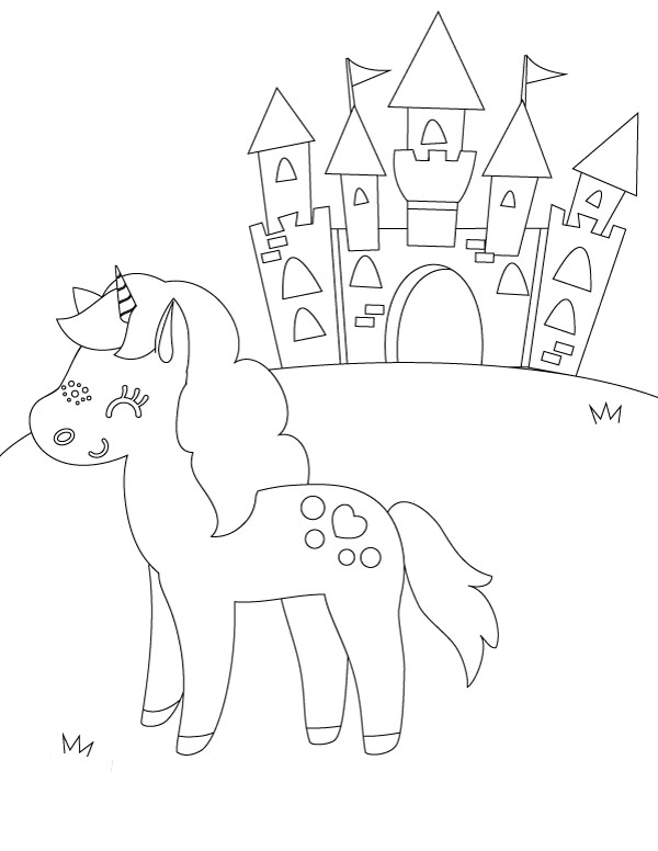 Featured image of post Coloring Sheets For Girls Unicorn