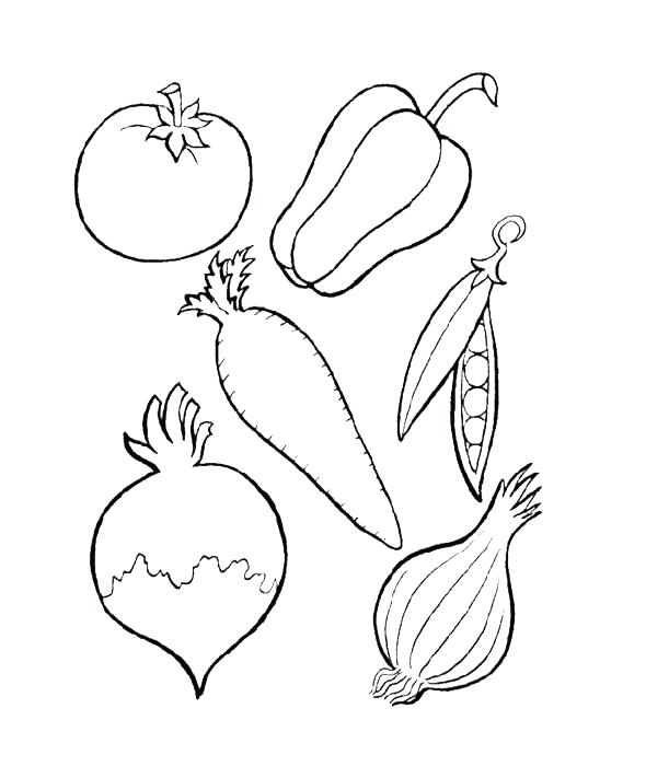 Vegetable Coloring Pages For Preschoolers at GetDrawings.com   Free for ...