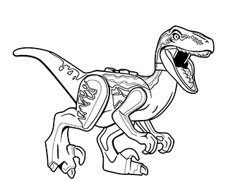 Velociraptor Printable Coloring Pages at GetDrawings | Free download