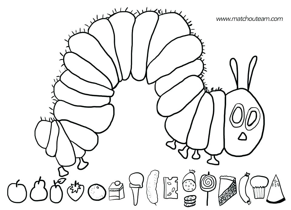 Very Hungry Caterpillar Coloring Pages Printables At GetDrawings Free Download