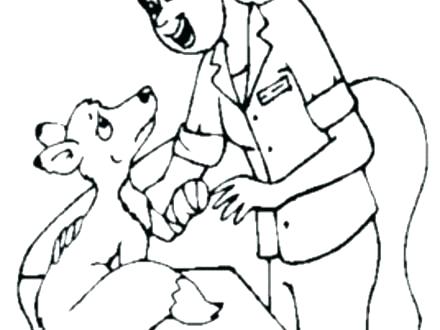 Vet Coloring Pages at GetDrawings | Free download