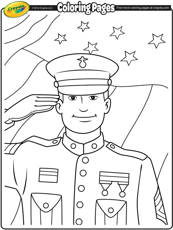 Veterans Day Thank You Coloring Pages At GetDrawings Free Download
