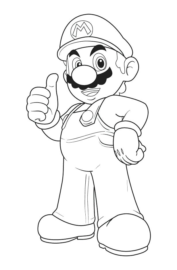 30 Coloring Pages Video Game Characters - Free Printable Coloring Pages