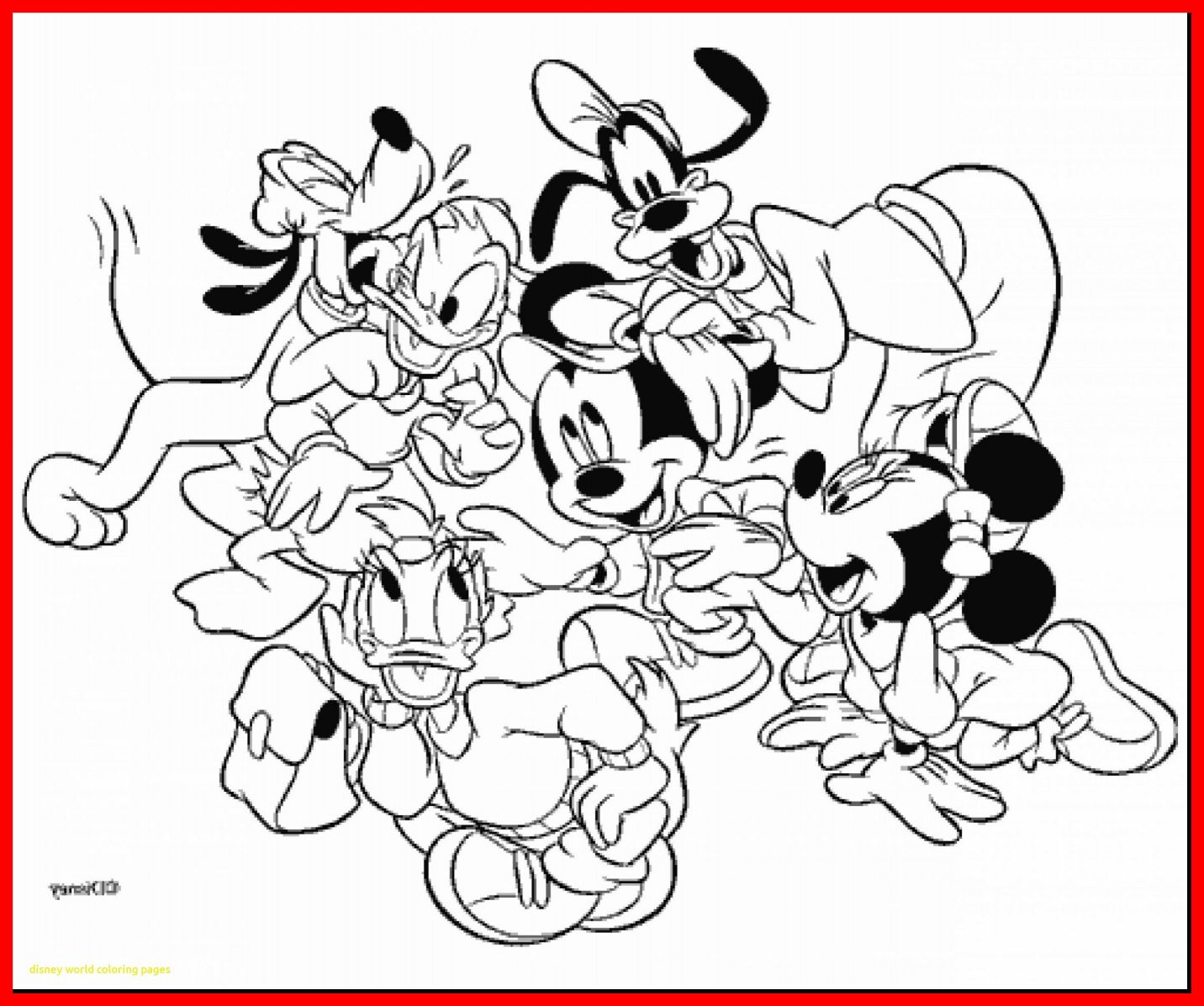 Walt Disney World Coloring Pages at GetDrawings | Free ...