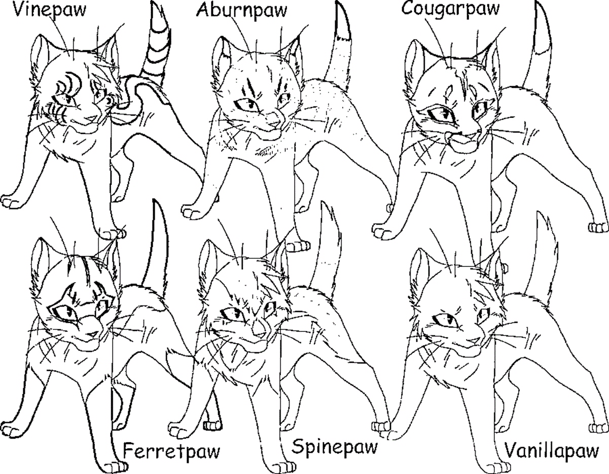 Warrior Cats Coloring Pages at GetDrawings Free download