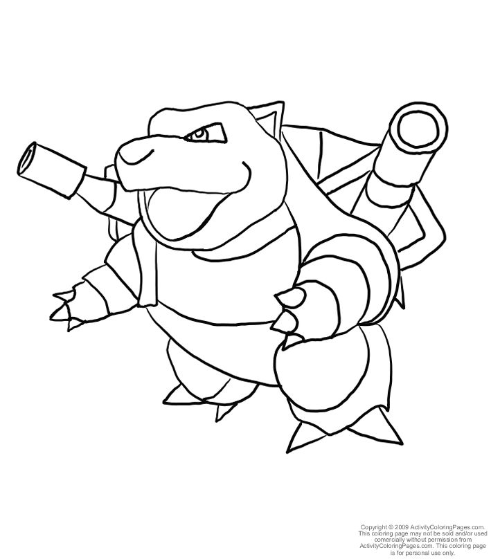 The best free Squirtle coloring page images. Download from ...