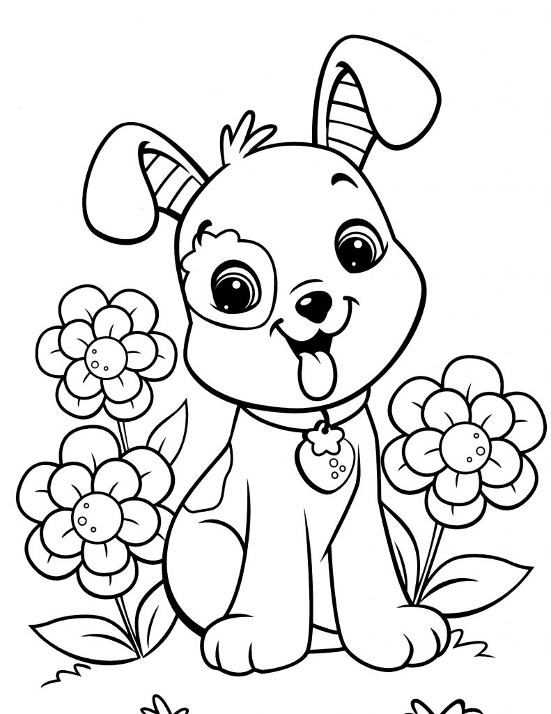 Weiner Dog Coloring Page at GetDrawings | Free download