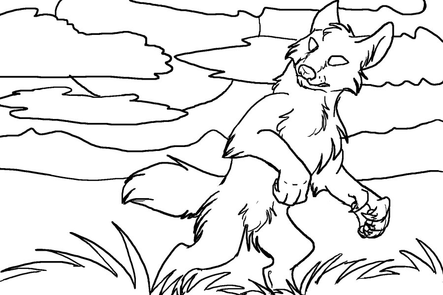 Get Sonic Werewolf Colouring Png - Animal Coloring Pages